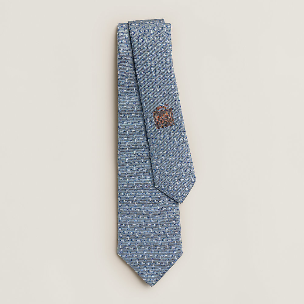 HERMES オーバルプレート(TIE SET) Mors Vibrants tie - Brown | Hermès Netherlands